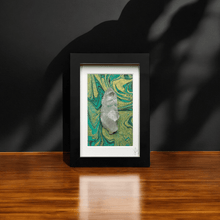 Afbeelding in Gallery-weergave laden, Bergkristal in lijst | Midori #9 - BraShiDa Gallery | Art from Mother Nature