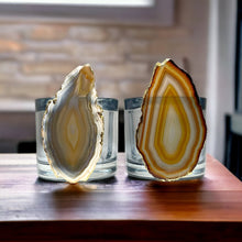 Load image into Gallery viewer, Agaat theelichthouder set | interieuridee - BraShiDa Gallery | Art from Mother Nature