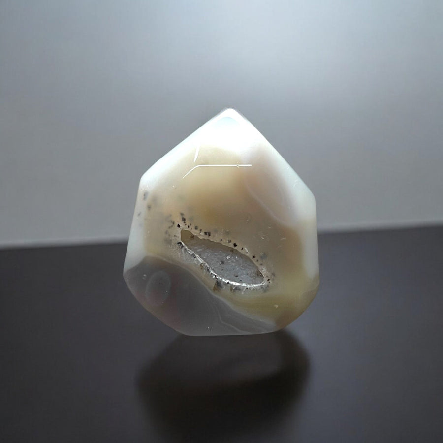 Agaat punt #1 - BraShiDa Gallery | Art from Mother Nature
