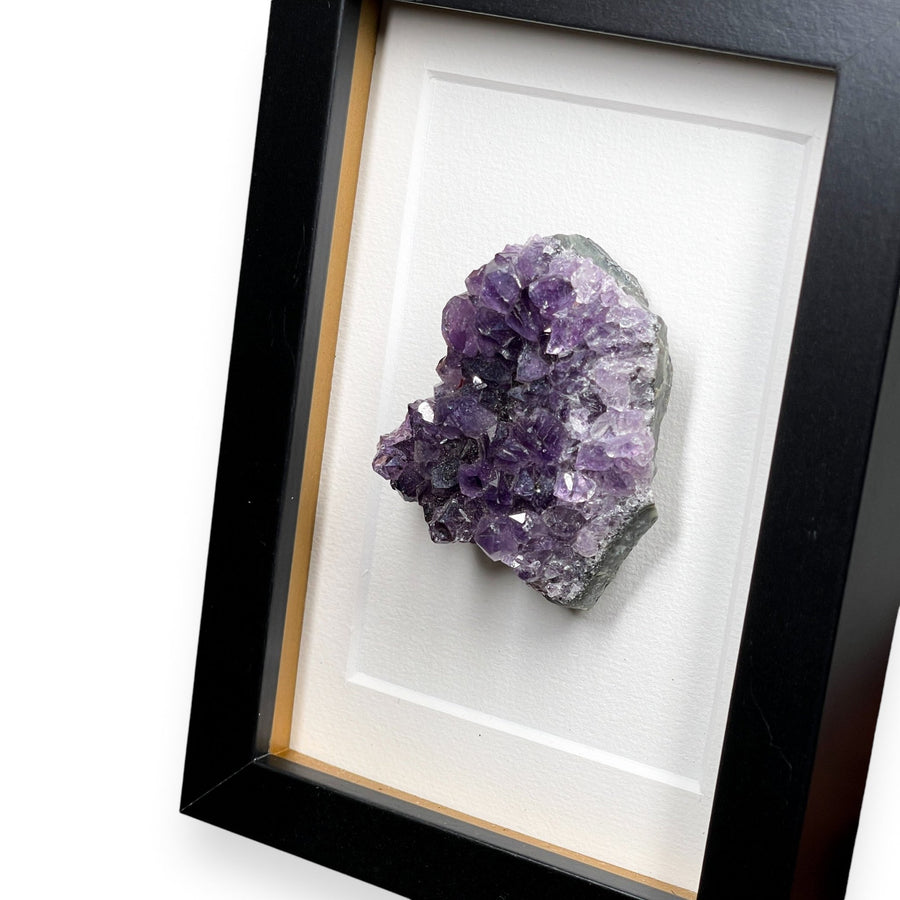 Amethist in lijst #3 - BraShiDa Gallery | Art from Mother Nature