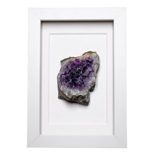 Load image into Gallery viewer, Amethist in lijst #5 - BraShiDa Gallery | Art from Mother Nature

