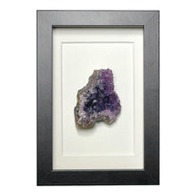 Load image into Gallery viewer, Amethyst in lijst #1 - BraShiDa Gallery | Art from Mother Nature
