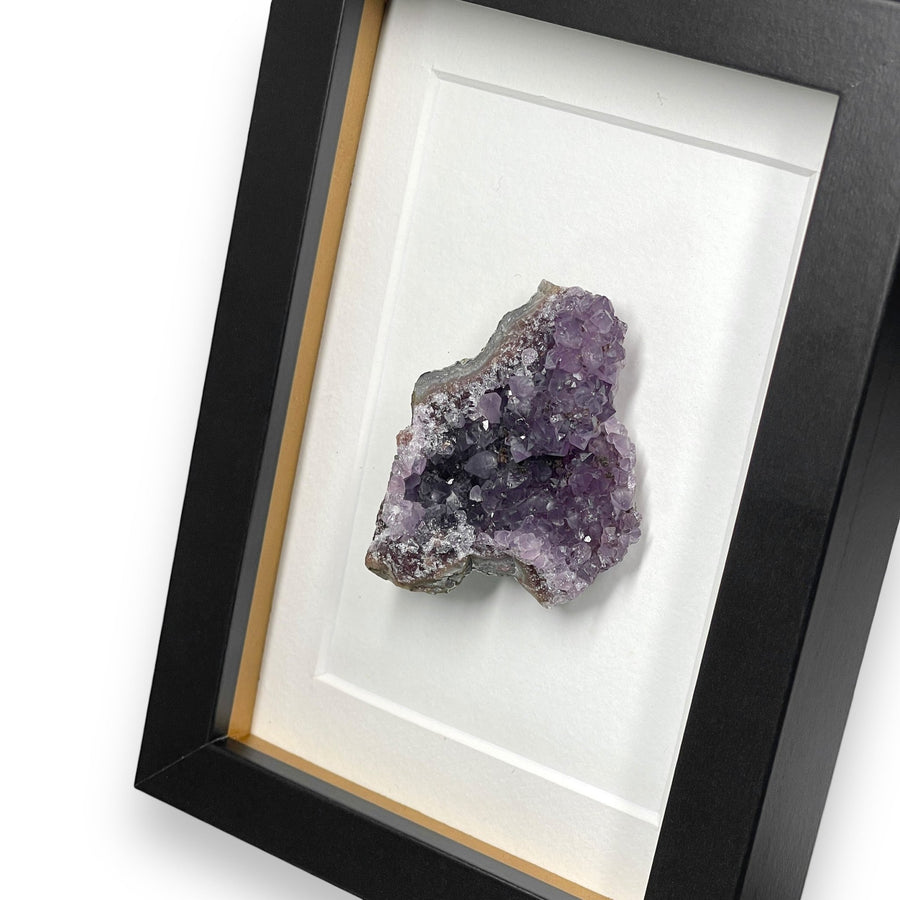 Amethyst in lijst #1 - BraShiDa Gallery | Art from Mother Nature