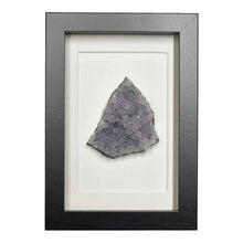 Load image into Gallery viewer, Amethyst in lijst #2 - BraShiDa Gallery | Art from Mother Nature
