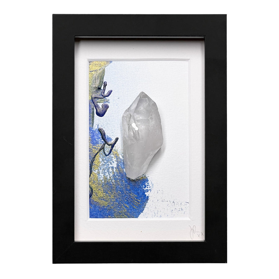Bergkristal in lijst | Dutch#16 - BraShiDa Gallery | Art from Mother Nature