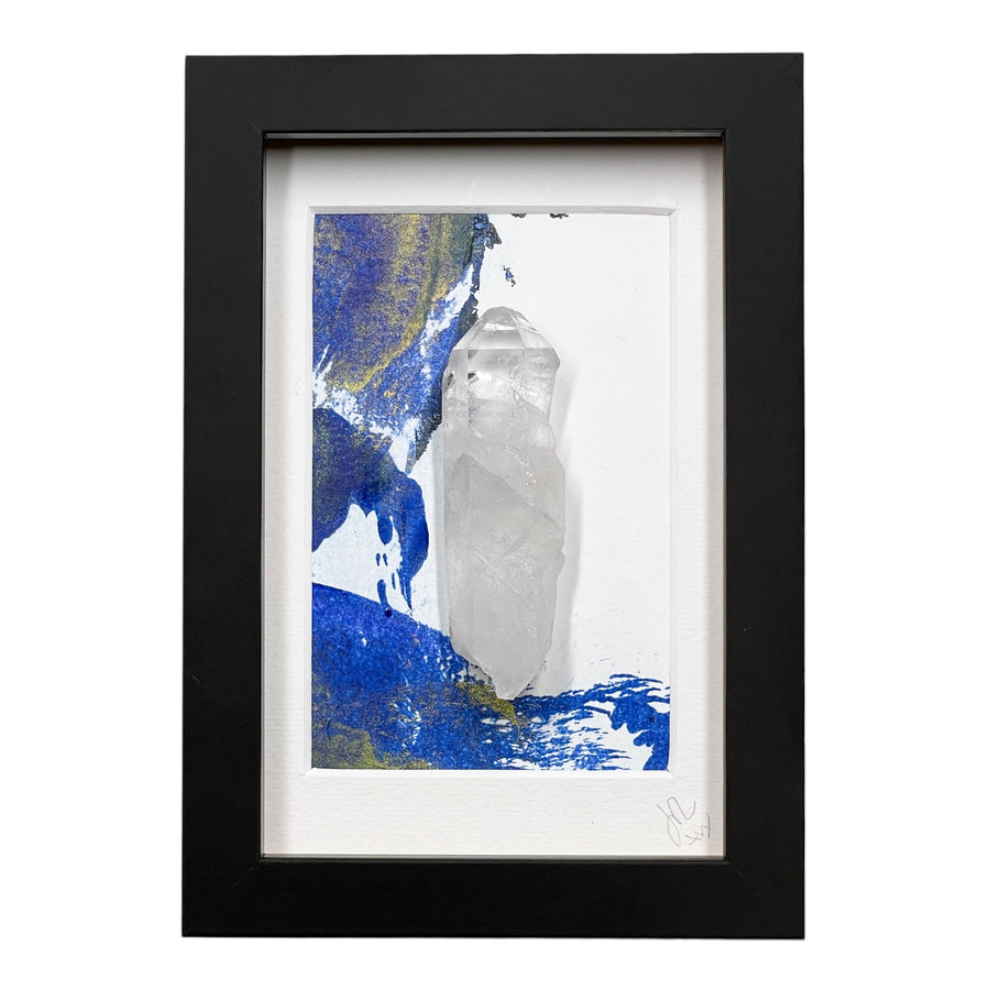 Bergkristal in lijst | Dutch#4 - BraShiDa Gallery | Art from Mother Nature