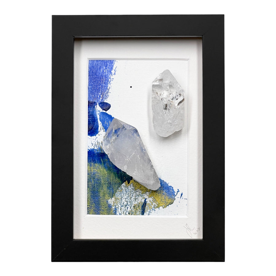 Bergkristal in lijst | Dutch#6 - BraShiDa Gallery | Art from Mother Nature