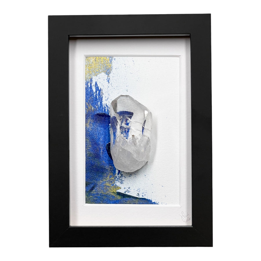 Bergkristal in lijst | Dutch#8 - BraShiDa Gallery | Art from Mother Nature