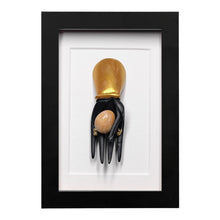 Load image into Gallery viewer, Gele Jaspis in lijst | Mutiara - BraShiDa Gallery | Art from Mother Nature
