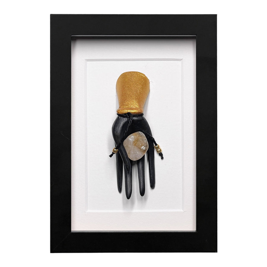 Golden Healer in lijst #1 | Mutiara - BraShiDa Gallery | Art from Mother Nature