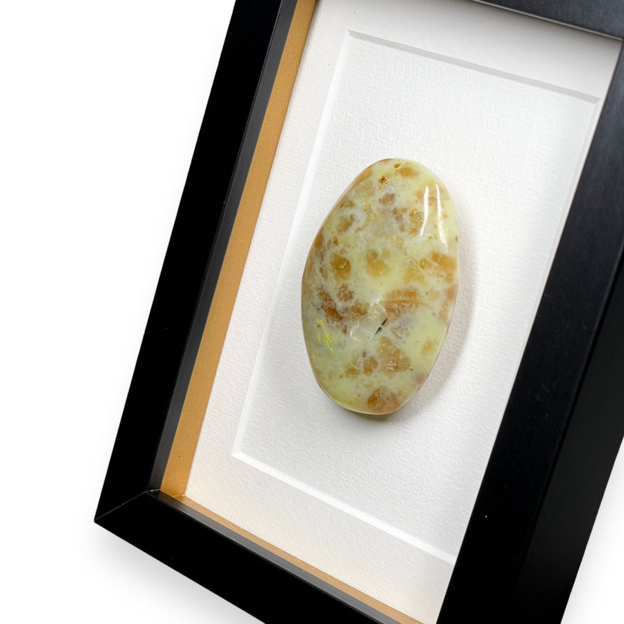 Groene Opaal in Lijst - BraShiDa Gallery | Art from Mother Nature