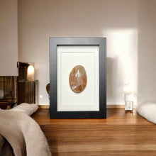 Load image into Gallery viewer, Maansteen in lijst #1 - BraShiDa Gallery | Art from Mother Nature
