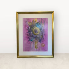 Afbeelding in Gallery-weergave laden, Mystic Pink - Encaustic Art - BraShiDa Gallery | Art from Mother Nature
