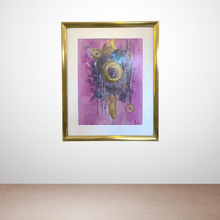 Afbeelding in Gallery-weergave laden, Mystic Pink - Encaustic Art - BraShiDa Gallery | Art from Mother Nature
