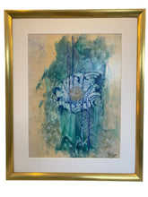 Load image into Gallery viewer, Water Escape - Encaustic Art - BraShiDa Gallery | Art from Mother Nature
