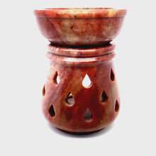 Video laden en afspelen in Gallery-weergave, Speksteen Aroma Brander | Druppel | 01
