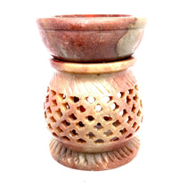 Afbeelding in Gallery-weergave laden, Speksteen Aroma Brander | Art01 - BraShiDa | Stone Gallery
