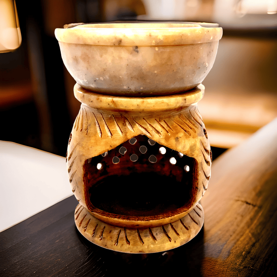 Speksteen Aroma Brander | Art01 - BraShiDa | Stone Gallery