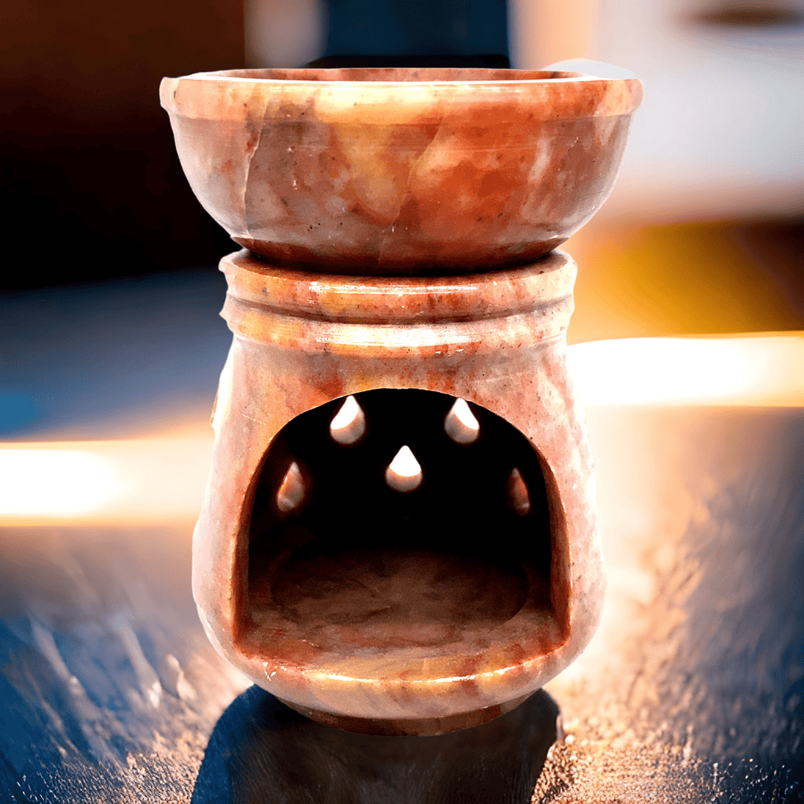 Speksteen Aroma Brander | Druppel | 01 - BraShiDa | Stone Gallery