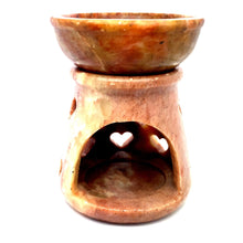Afbeelding in Gallery-weergave laden, Speksteen Aroma Brander | Hart - BraShiDa | Stone Gallery
